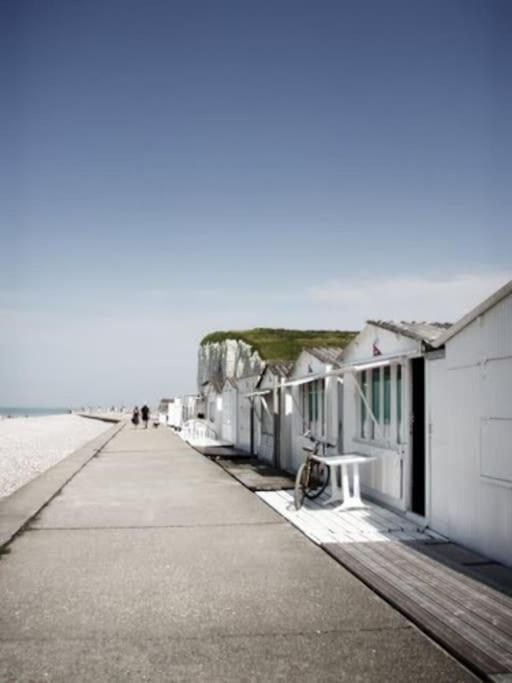 Albatros Studio A Moins De 50 Metres De La Plage, Vue Degagee Sur La Vallee Apartamento Veulettes-sur-Mer Exterior foto